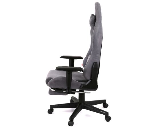 Кресло игровое Аклас Герц RL Серый (Серый бархат) (00160346), изображение 3 Кресло игровое Аклас Герц RL Серый (Серый бархат) (00160346), изображение 3