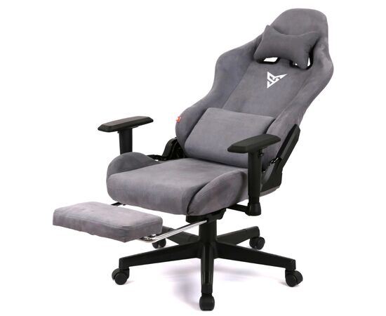 Кресло игровое Аклас Герц RL Серый (Серый бархат) (00160346), изображение 5 Кресло игровое Аклас Герц RL Серый (Серый бархат) (00160346), изображение 5
