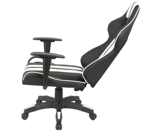 Кресло игровое Аклас Стрек Light ANF Белый (PU-черный/белый) (00160343), изображение 6 Кресло игровое Аклас Стрек Light ANF Белый (PU-черный/белый) (00160343), изображение 6