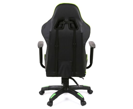 Кресло игровое Аклас Стрик Light ANF Зеленый (PU-черный/салатовый) (00160341), изображение 5 Кресло игровое Аклас Стрик Light ANF Зеленый (PU-черный/салатовый) (00160341), изображение 5