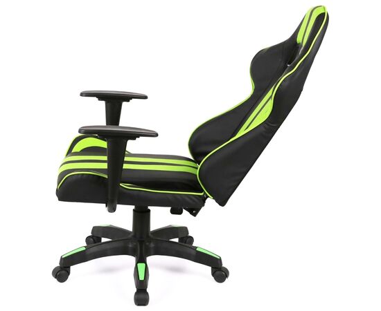 Кресло игровое Аклас Стрик Light ANF Зеленый (PU-черный/салатовый) (00160341), изображение 6 Кресло игровое Аклас Стрик Light ANF Зеленый (PU-черный/салатовый) (00160341), изображение 6