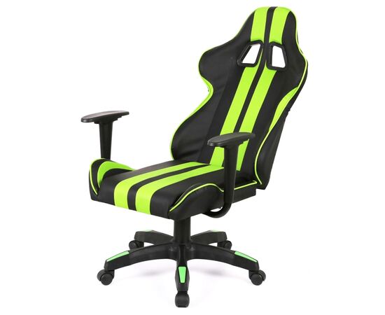 Кресло игровое Аклас Стрик Light ANF Зеленый (PU-черный/салатовый) (00160341), изображение 8 Кресло игровое Аклас Стрик Light ANF Зеленый (PU-черный/салатовый) (00160341), изображение 8