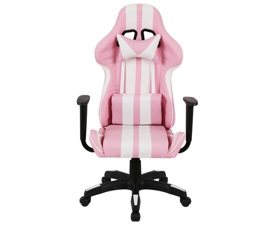 Кресло игровое Аклас Стрек Light ANF Розовый (PU-розовый/белый) (00160345), изображение 2 Кресло игровое Аклас Стрек Light ANF Розовый (PU-розовый/белый) (00160345), изображение 2