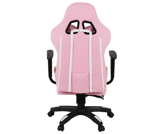 Кресло игровое Аклас Стрек Light ANF Розовый (PU-розовый/белый) (00160345), изображение 5 Кресло игровое Аклас Стрек Light ANF Розовый (PU-розовый/белый) (00160345), изображение 5