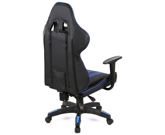 Кресло игровое Аклас Стрек Light ANF Синий (PU-черный/синий) (00160342), изображение 4 Кресло игровое Аклас Стрек Light ANF Синий (PU-черный/синий) (00160342), изображение 4