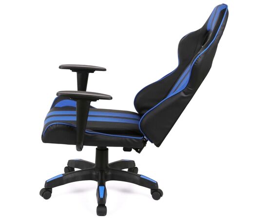 Кресло игровое Аклас Стрек Light ANF Синий (PU-черный/синий) (00160342), изображение 6 Кресло игровое Аклас Стрек Light ANF Синий (PU-черный/синий) (00160342), изображение 6
