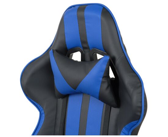 Кресло игровое Аклас Стрек Light ANF Синий (PU-черный/синий) (00160342), изображение 9 Кресло игровое Аклас Стрек Light ANF Синий (PU-черный/синий) (00160342), изображение 9