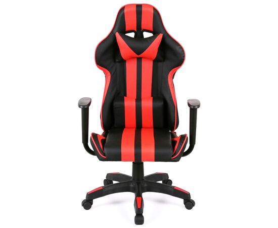 Кресло игровое Аклас Стрек Light ANF Красный (PU-черный/красный) (00160344), изображение 2