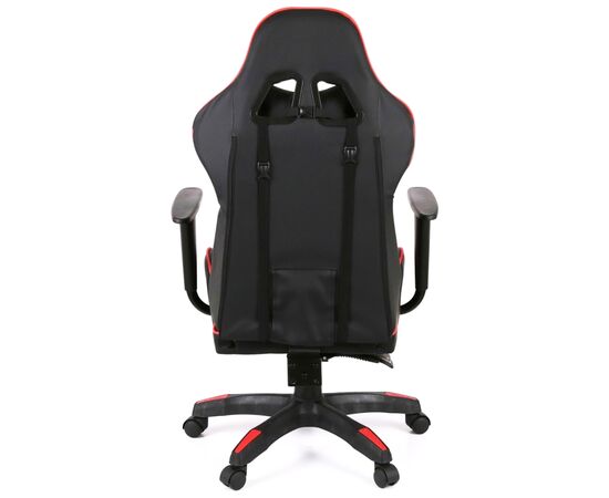 Кресло игровое Аклас Стрек Light ANF Красный (PU-черный/красный) (00160344), изображение 5