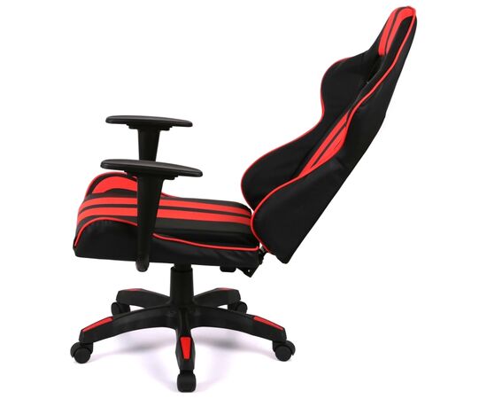 Кресло игровое Аклас Стрек Light ANF Красный (PU-черный/красный) (00160344), изображение 6
