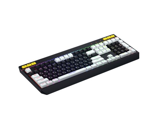 Клавиатура Hator Icefall USB Black/White (HTK400UA), изображение 3 Клавиатура Hator Icefall USB Black/White (HTK400UA), изображение 3