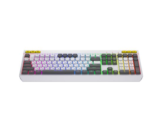 Клавиатура Hator Icefall USB White (HTK405UA), изображение 2 Клавиатура Hator Icefall USB White (HTK405UA), изображение 2