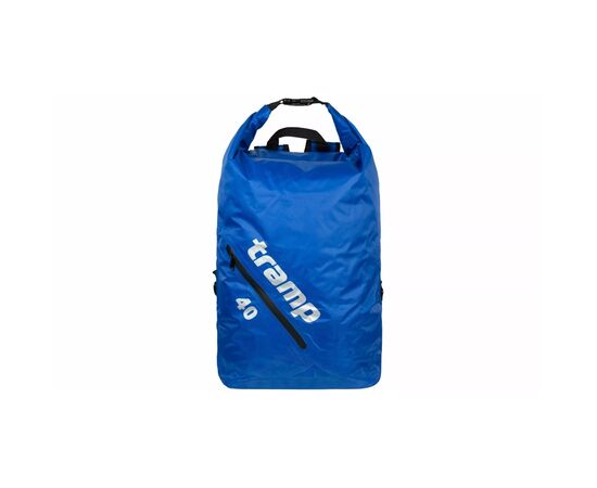Гермомешок Tramp PVC Diamond Ripstop 25л Blue (UTRA-256-blue), изображение 4 Гермомешок Tramp PVC Diamond Ripstop 25л Blue (UTRA-256-blue), изображение 4