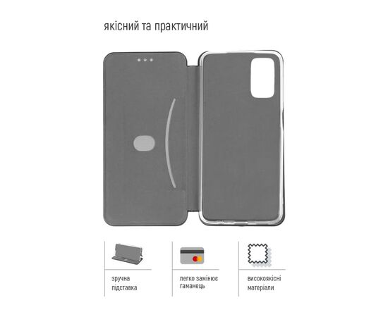 Чехол для мобильного телефона ColorWay Simple Book Samsung Galaxy A07 black (CW-CSBSGA075-BK), изображение 3 Чехол для мобильного телефона ColorWay Simple Book Samsung Galaxy A07 black (CW-CSBSGA075-BK), изображение 3