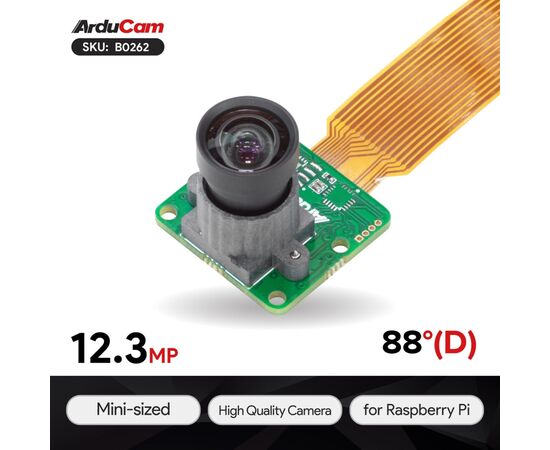 Камера FPV Arducam 12MP 477P Mini High Quality Camera Module for RPi and Zero (CAM098) Камера FPV Arducam 12MP 477P Mini High Quality Camera Module for RPi and Zero (CAM098)