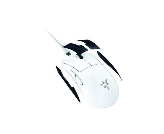Мышка Razer DeathAdder V4 PRO Wireless/USB White (RZ01-05330200-R3G1), изображение 4 Мышка Razer DeathAdder V4 PRO Wireless/USB White (RZ01-05330200-R3G1), изображение 4