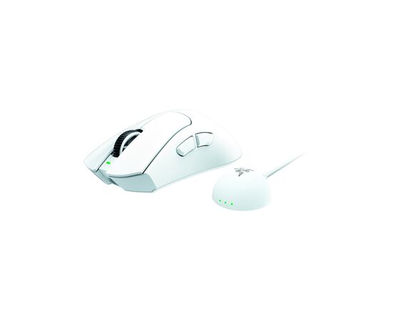 Мышка Razer DeathAdder V4 PRO Wireless/USB White (RZ01-05330200-R3G1), изображение 5 Мышка Razer DeathAdder V4 PRO Wireless/USB White (RZ01-05330200-R3G1), изображение 5