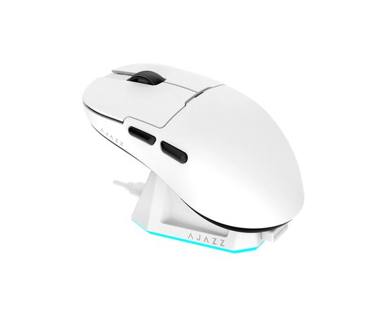 Мишка Ajazz AJ159P MC Wireless/Bluetooth/USB Charging Dock White (AJ159P-MC-W)