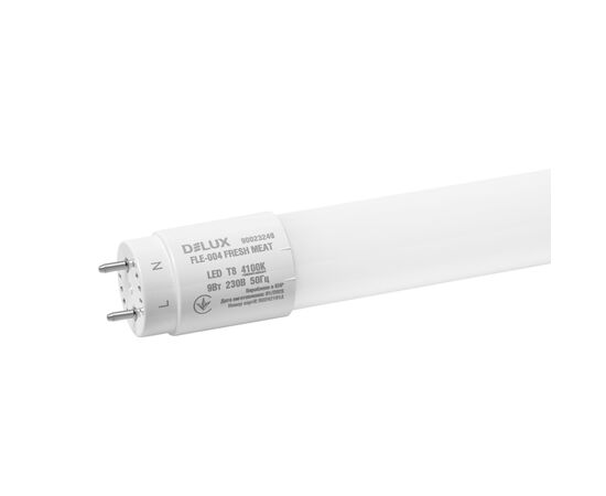 Лампочка Delux Fresh Meat FLE-004 9 Вт 0.6m_T8 230В G13 EM (90023249), зображення 3