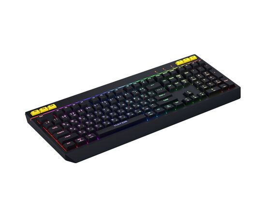 Клавиатура Hator Icefall USB Black (HTK402UA), изображение 3 Клавиатура Hator Icefall USB Black (HTK402UA), изображение 3