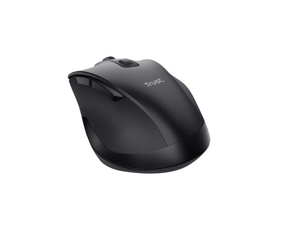 Мышка Trust Multi-device Wireless/Bluetooth Black (25708), изображение 3 Мышка Trust Multi-device Wireless/Bluetooth Black (25708), изображение 3