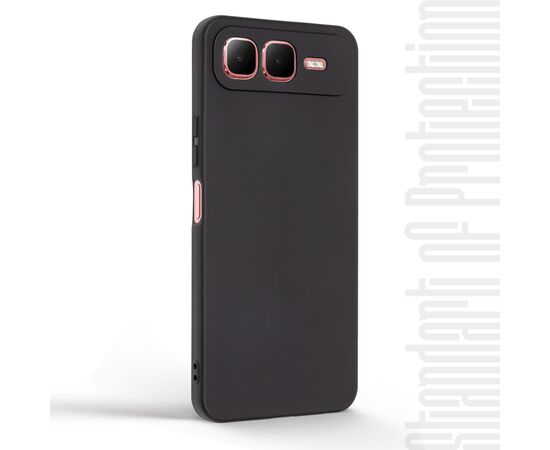 Чехол для мобильного телефона Armorstandart Matte Slim Fit Infinix Smart 10 Plus 4G Black (ARM87993), изображение 2