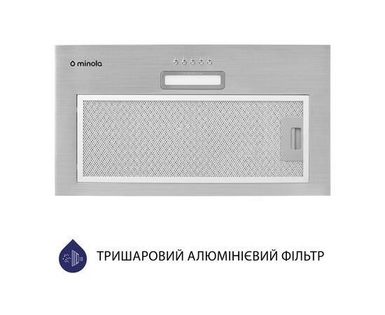 Витяжка кухонна Minola HBI 5025 I LED, зображення 5 Витяжка кухонна Minola HBI 5025 I LED, зображення 5