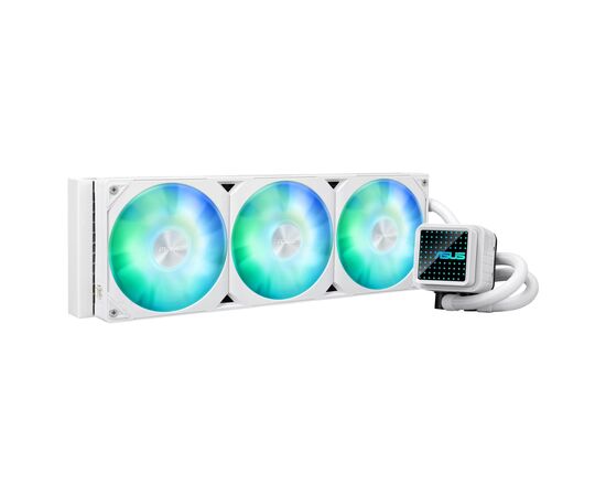 Система рідинного охолодження ASUS PRIME-LC-360-ARGB-LCD-WHITE (90RC0102-B0EAY0), зображення 2 Система рідинного охолодження ASUS PRIME-LC-360-ARGB-LCD-WHITE (90RC0102-B0EAY0), зображення 2