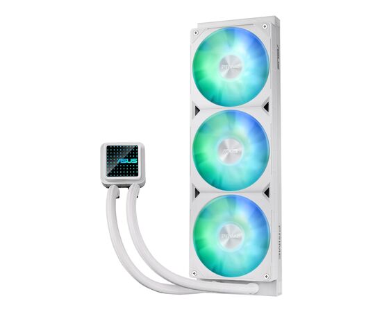 Система рідинного охолодження ASUS PRIME-LC-360-ARGB-LCD-WHITE (90RC0102-B0EAY0), зображення 4 Система рідинного охолодження ASUS PRIME-LC-360-ARGB-LCD-WHITE (90RC0102-B0EAY0), зображення 4