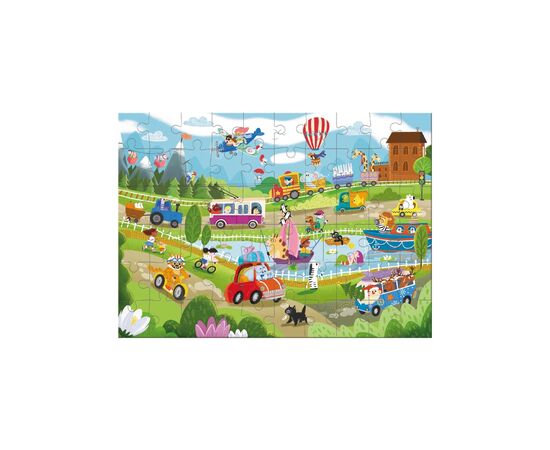 Пазл DoDo Вімельпазл Диво-транспорт, 60 елементів (300660), зображення 2
