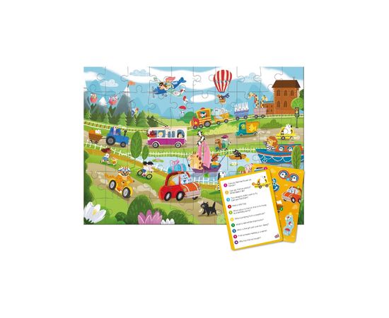 Пазл DoDo Вімельпазл Диво-транспорт, 60 елементів (300660), зображення 5