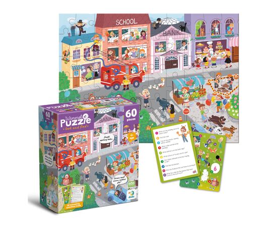 Пазл DoDo Вімельпазл Містечко професій, 60 елементів (300662), зображення 2