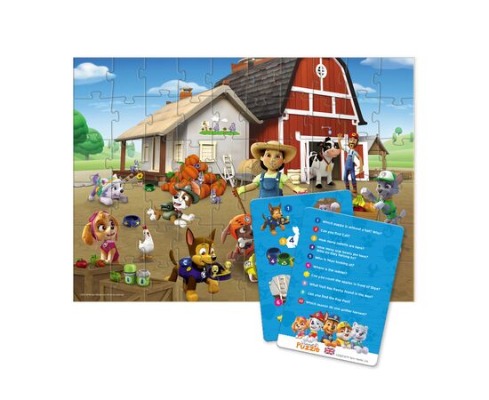 Пазл DoDo Вімельпазл на 60 елементів Paw Patrol. На фермі (200452), зображення 6 Пазл DoDo Вімельпазл на 60 елементів Paw Patrol. На фермі (200452), зображення 6