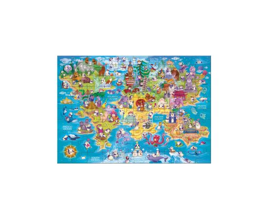 Пазл DoDo Вімельпазл Світ пінгвінів, 100 елементів (300670), зображення 2