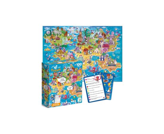 Пазл DoDo Вімельпазл Світ пінгвінів, 100 елементів (300670), зображення 3