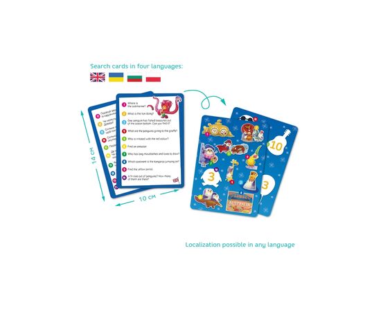 Пазл DoDo Вімельпазл Світ пінгвінів, 100 елементів (300670), зображення 4