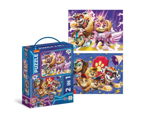 Пазл DoDo 2 в 1 Paw Patrol. Сохраняем мир в безопасности! (200573), изображение 2 Пазл DoDo 2 в 1 Paw Patrol. Сохраняем мир в безопасности! (200573), изображение 2