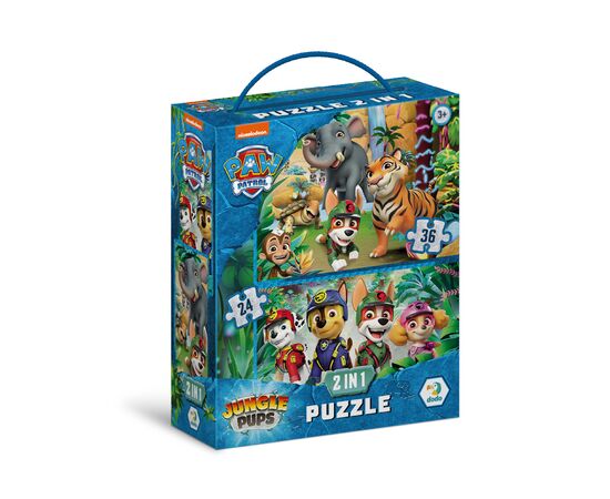 Пазл DoDo 2 в 1 Paw Patrol. Приключения в Джунглях (200572)