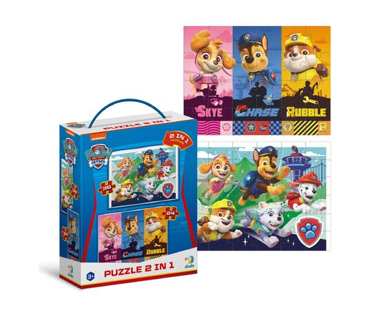 Пазл DoDo 2 в 1 Paw Patrol. Такие хорошие щенки (200561), изображение 2 Пазл DoDo 2 в 1 Paw Patrol. Такие хорошие щенки (200561), изображение 2