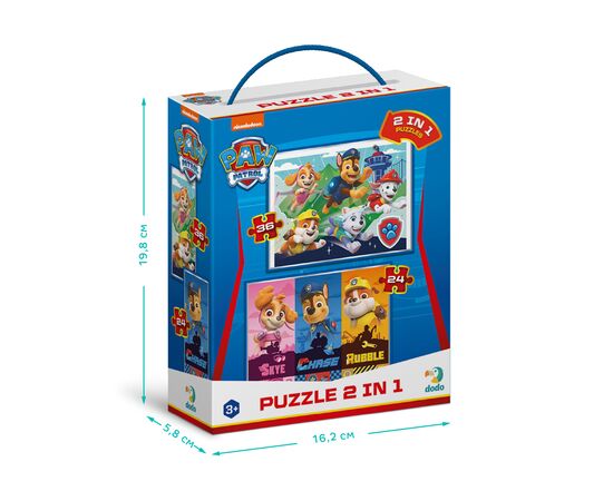 Пазл DoDo 2 в 1 Paw Patrol. Такие хорошие щенки (200561), изображение 4 Пазл DoDo 2 в 1 Paw Patrol. Такие хорошие щенки (200561), изображение 4