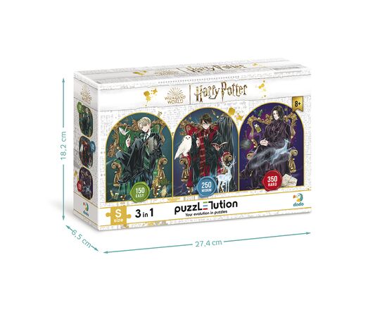 Пазл DoDo 3 в 1 Harry Potter. Династія чарівників (200575), зображення 3 Пазл DoDo 3 в 1 Harry Potter. Династія чарівників (200575), зображення 3