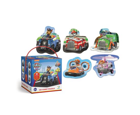 Пазл DoDo 4-6-8 елементів Paw Patrol. Готові до дії (200535), зображення 2 Пазл DoDo 4-6-8 елементів Paw Patrol. Готові до дії (200535), зображення 2
