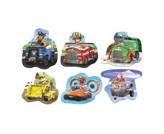Пазл DoDo 4-6-8 елементів Paw Patrol. Готові до дії (200535), зображення 3 Пазл DoDo 4-6-8 елементів Paw Patrol. Готові до дії (200535), зображення 3
