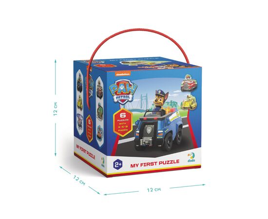 Пазл DoDo 4-6-8 елементів Paw Patrol. Готові до дії (200535), зображення 4 Пазл DoDo 4-6-8 елементів Paw Patrol. Готові до дії (200535), зображення 4