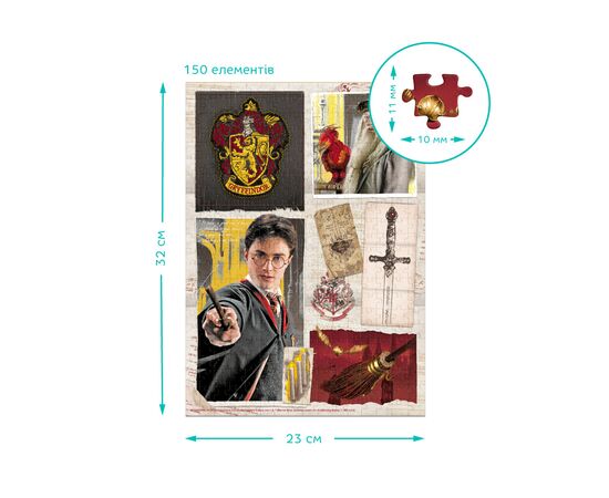 Пазл DoDo Easy-S Harry Potter. Гриффиндор (200493), изображение 4 Пазл DoDo Easy-S Harry Potter. Гриффиндор (200493), изображение 4