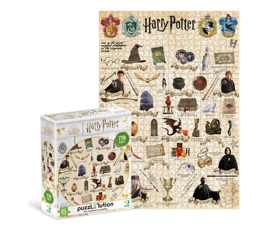 Пазл DoDo Easy-XL «Harry Potter. Посібник для чарівників», 770 елементів (200569), зображення 2 Пазл DoDo Easy-XL «Harry Potter. Посібник для чарівників», 770 елементів (200569), зображення 2