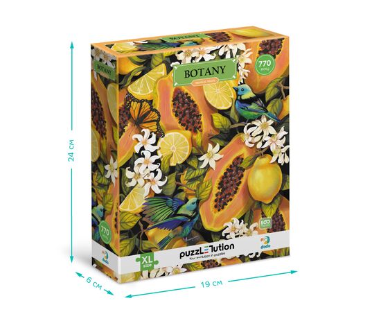 Пазл DoDo Easy-XL Ботаніка. Тропічні фрукти (300616), зображення 4 Пазл DoDo Easy-XL Ботаніка. Тропічні фрукти (300616), зображення 4
