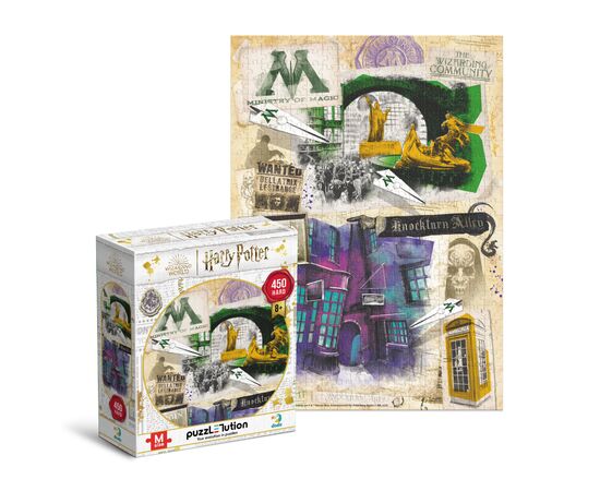 Пазл DoDo Hard-M Harry Potter. Міністерство магії та Алея Ноктерн (200504), зображення 2 Пазл DoDo Hard-M Harry Potter. Міністерство магії та Алея Ноктерн (200504), зображення 2