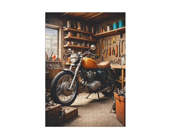 Пазл DoDo Medium-L Транспорт. Мотоциклетный гараж (300651), изображение 3 Пазл DoDo Medium-L Транспорт. Мотоциклетный гараж (300651), изображение 3