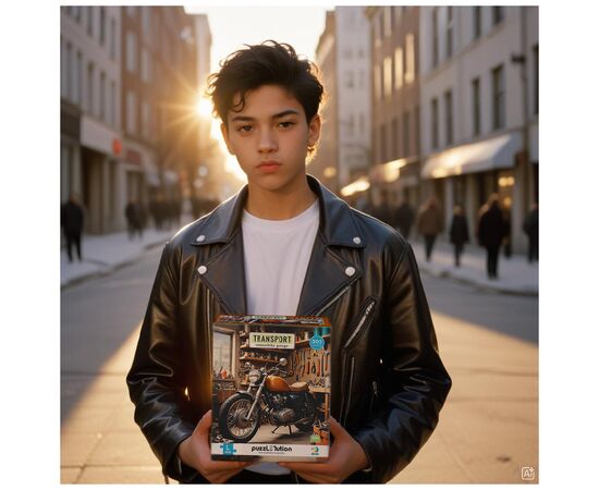 Пазл DoDo Medium-L Транспорт. Мотоциклетный гараж (300651), изображение 6 Пазл DoDo Medium-L Транспорт. Мотоциклетный гараж (300651), изображение 6